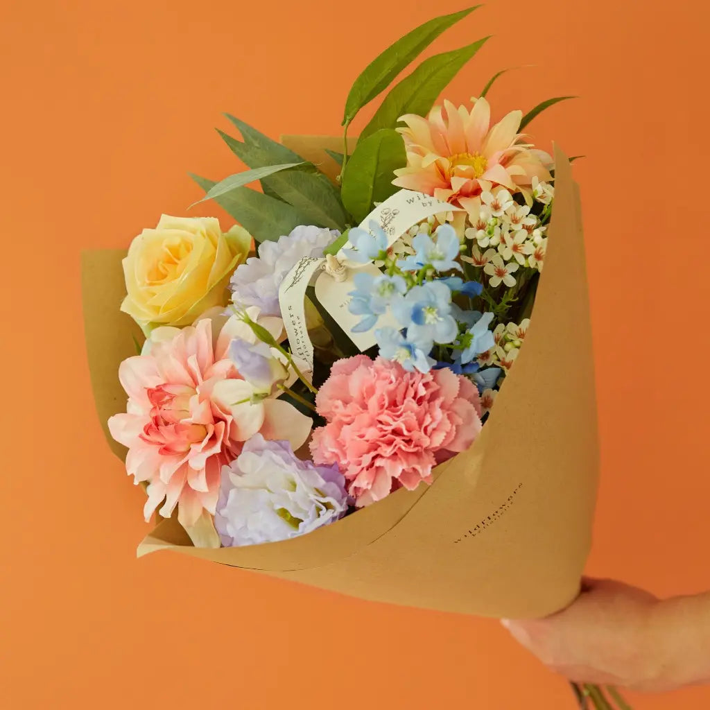 Classic Artificial Bouquet - Pastel Delight
