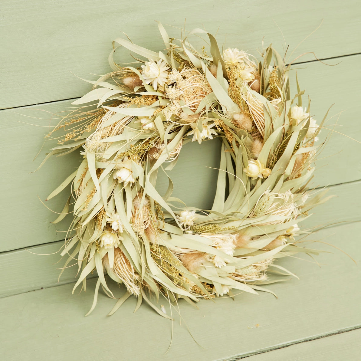 Dried Flower Wreath - Natural