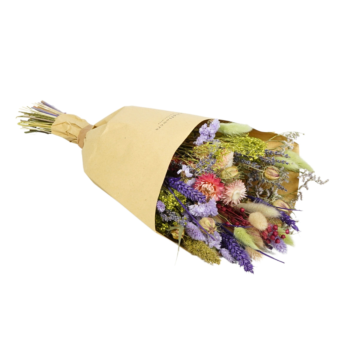 Dried Flowers - Field Bouquet - Purple Dusk - Medium Size