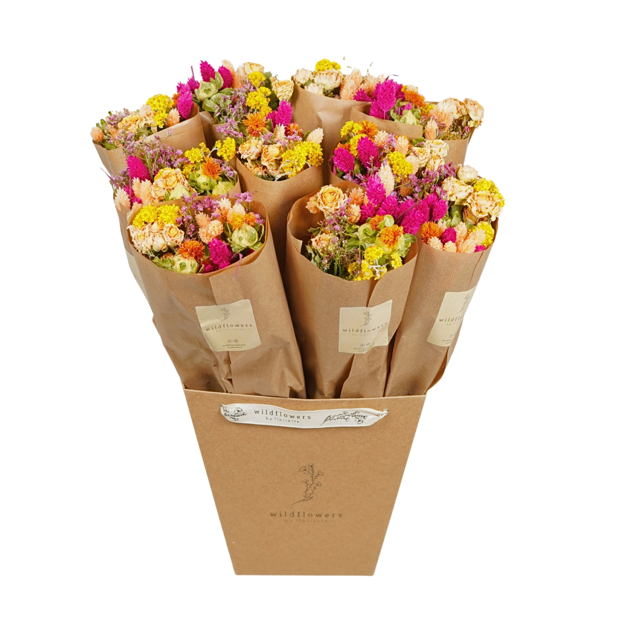 Dried Flowers - Market Bouquet - Summer Crush