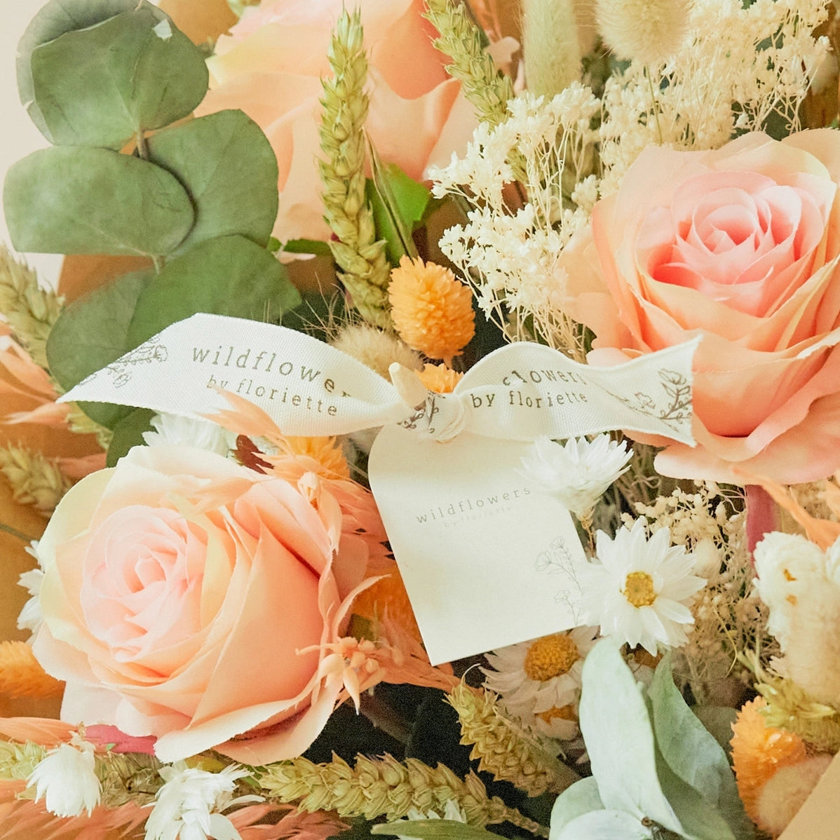 Classic Mixed Bouquet - Peach Perfect