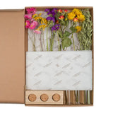 Flowers in Letterbox (Giftbox) - with Vases - Multi
