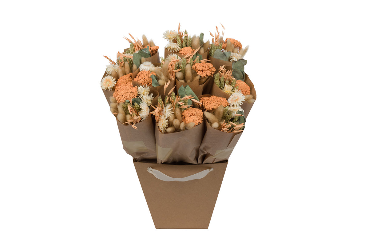 Dried Flowers - Market Bouquet - Apricot