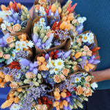 Dried Flowers - Market Bouquet - Lavender Peach