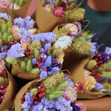 Dried Flowers - Market Bouquet - Purple Dusk