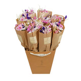 Dried Flowers - Market Bouquet - Purple Glow