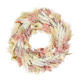 Dried Flowers Wreath - Blush