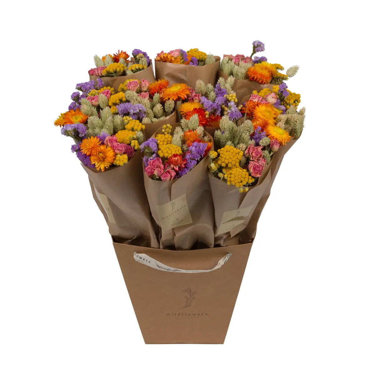 Dried Flowers - Market Bouquet - Multi-Color