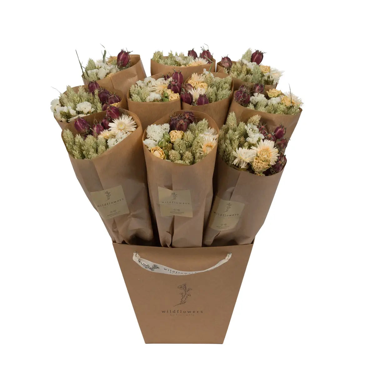 Dried Flowers - Market Bouquet - Natural