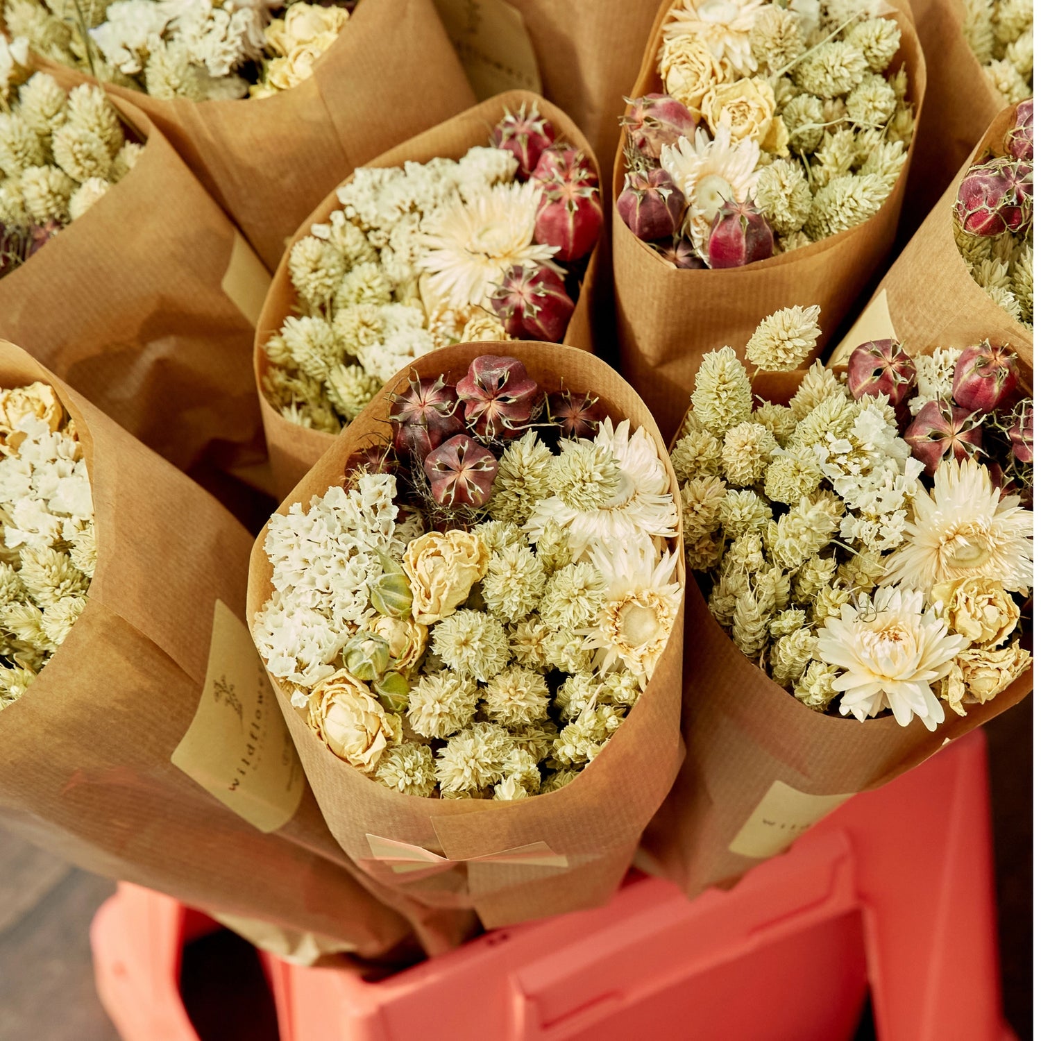 Dried Flowers - Market Bouquet - Natural