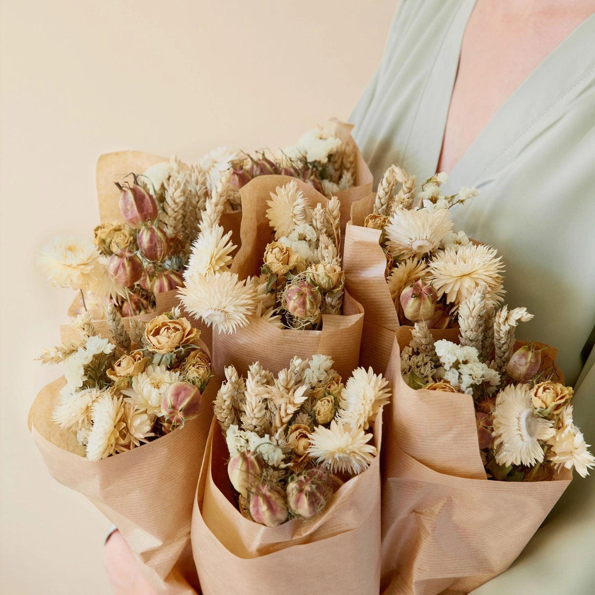Dried Flowers - Market Bouquet - Natural
