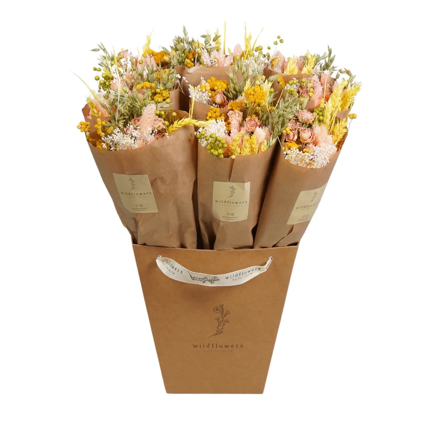 Dried Flowers - Market Bouquet - Pink Lemonade