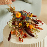 Harvest Sunset Dried Flower Bouquet - Medium | Fall & Autumn Decor