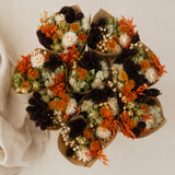 Dark Amber Dried Flower Bouquet | Fall & Autumn Home Decor