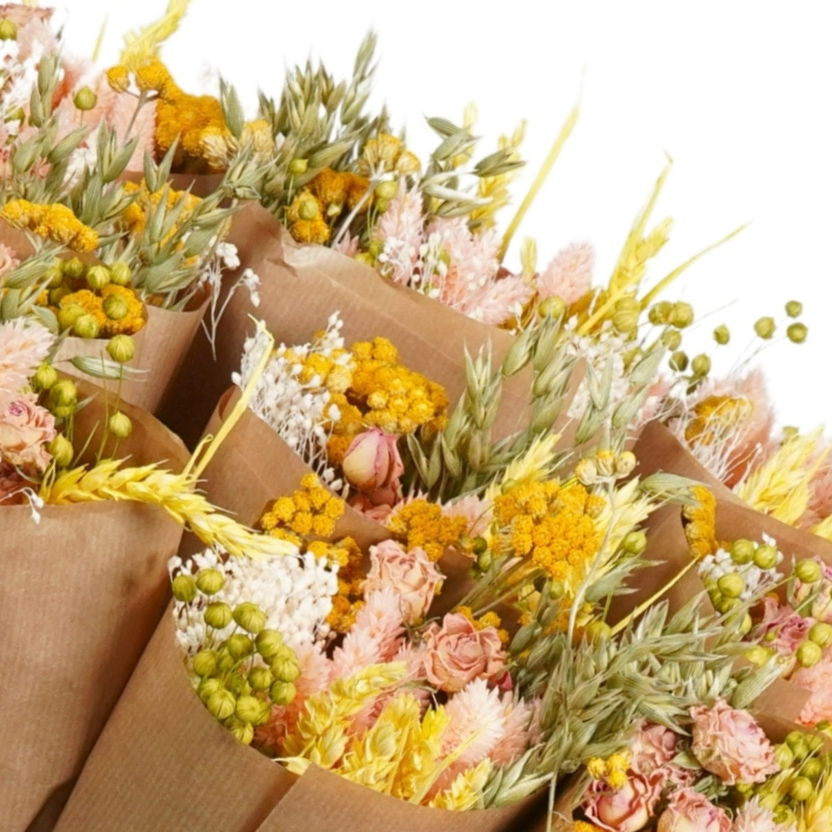 Dried Flowers - Market Bouquet - Pink Lemonade